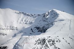 14E Delirium Dive And Lookout Mountain From Goats Eye Mountain At Banff Sunshine Ski Area